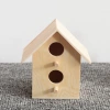 Pet bird nest pendants, wooden birdcages, bird houses, bird's nest hanging decorations, diy bird nests, graffiti, Christmas decorations details Picture